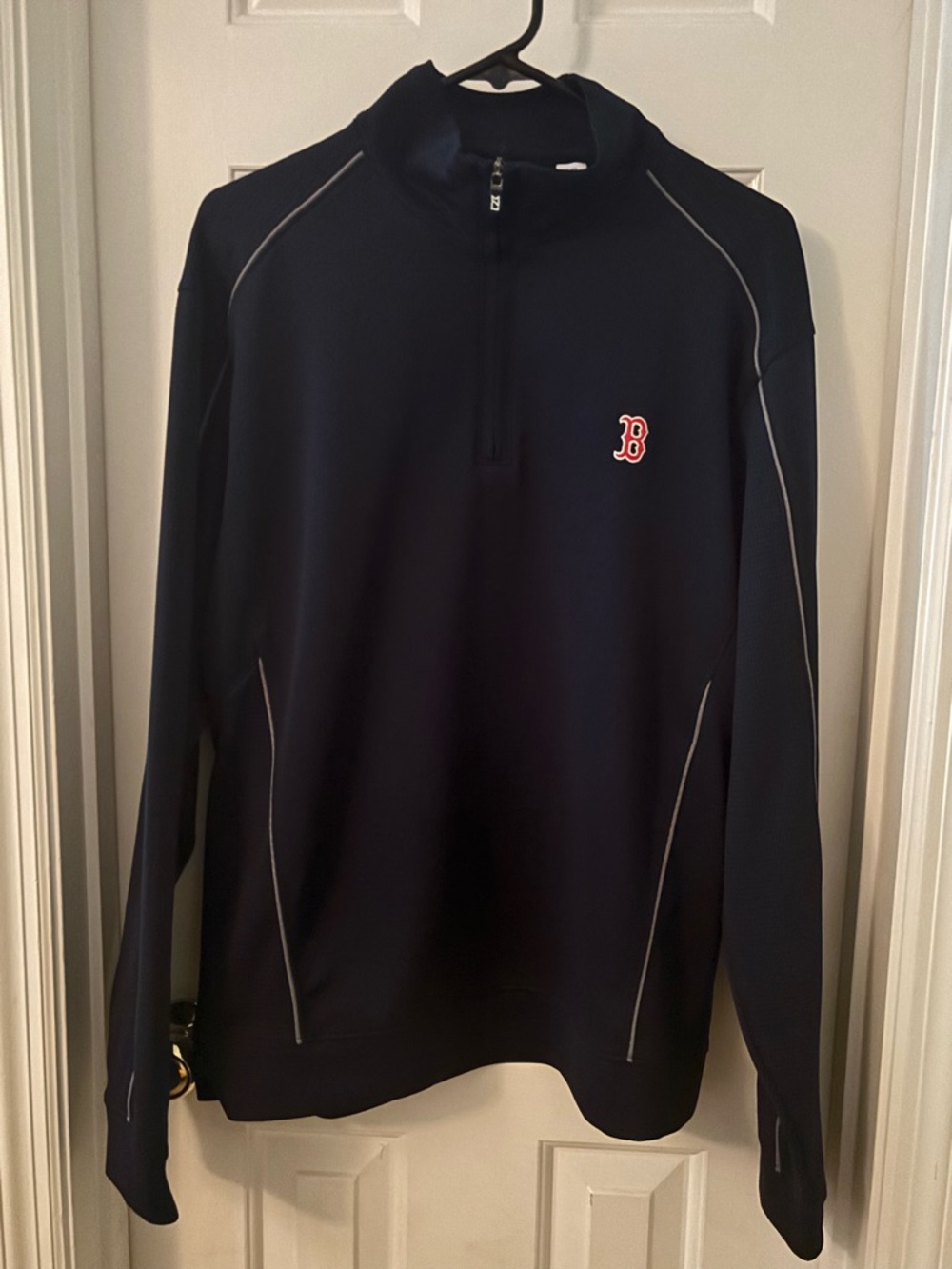 Cutter & Buck Boston Red Sox 1/4 zip pullover - size large